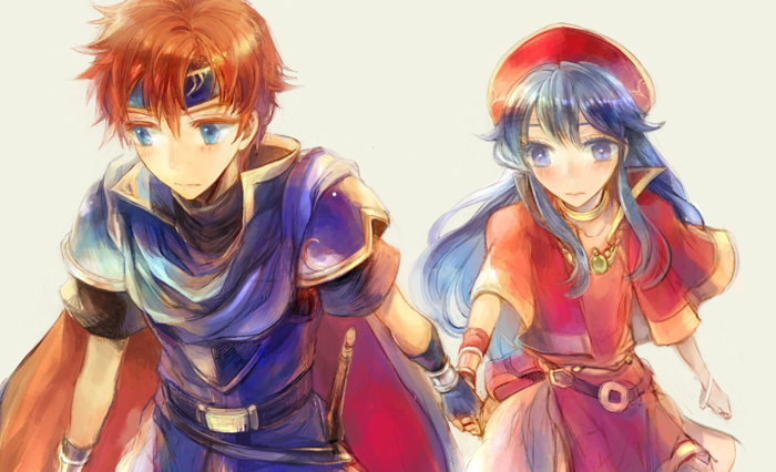roy and lilina (fire emblem and 1 more) drawn by kuzumosu