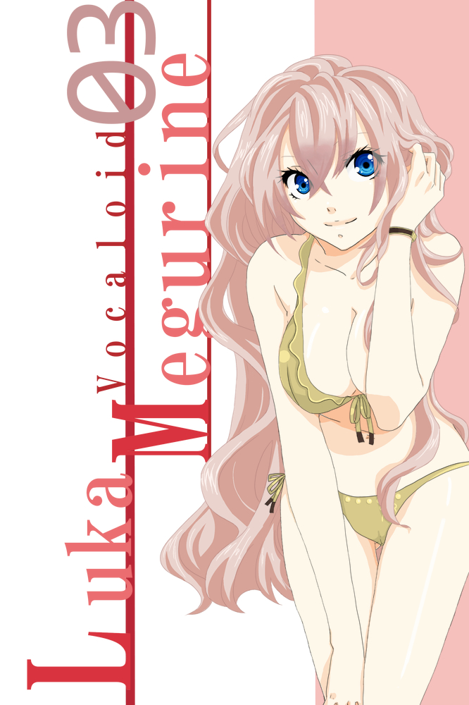 megurine luka (vocaloid and 1 more) drawn by milk_w1022