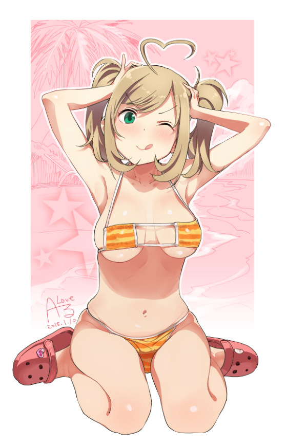 sato shin (idolmaster and 1 more) drawn by rkrk