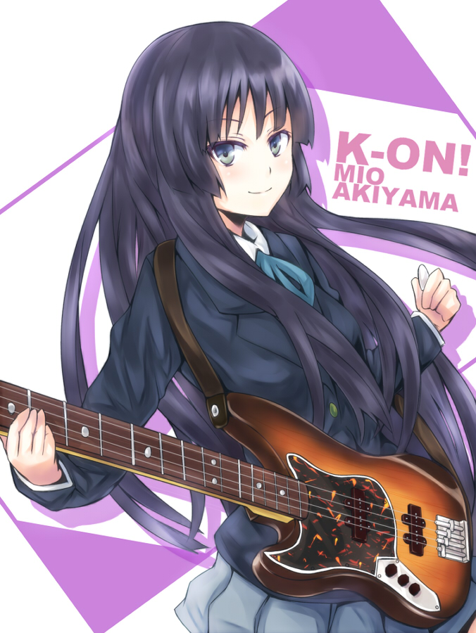 akiyama mio (k-on!) drawn by inaba-no-kuni-tottori