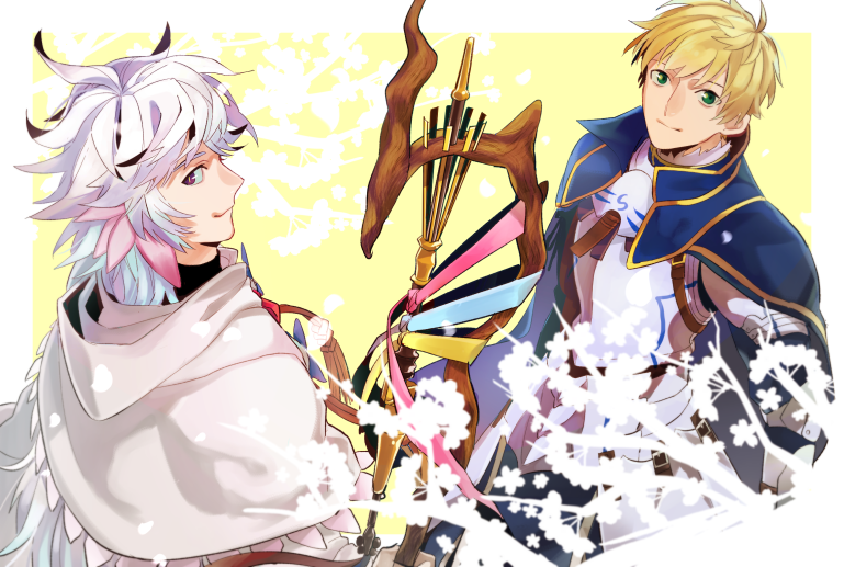 merlin, arthur pendragon, and sakurai takahiro (fate and 1 more) drawn by kiyoshita