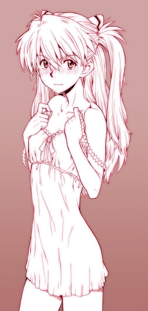 souryuu asuka langley (neon genesis evangelion and 2 more) drawn by harukaze_koucha