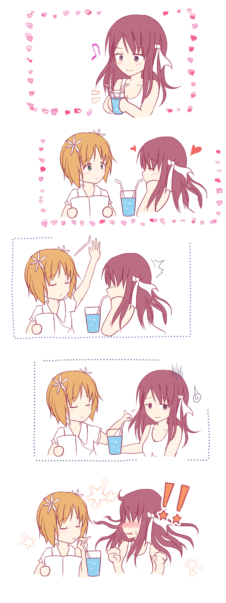 takayama haruka and sonoda yuu (sakura trick) drawn by mickeysmith