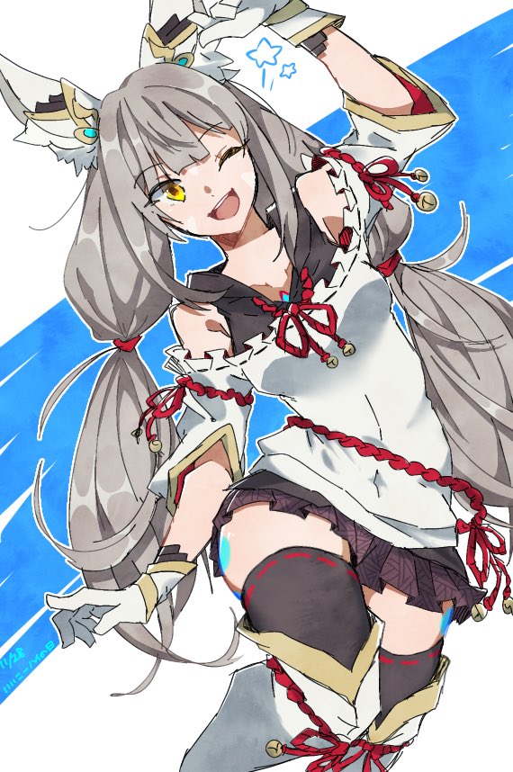 nia (xenoblade chronicles and 1 more) drawn by mugimugis