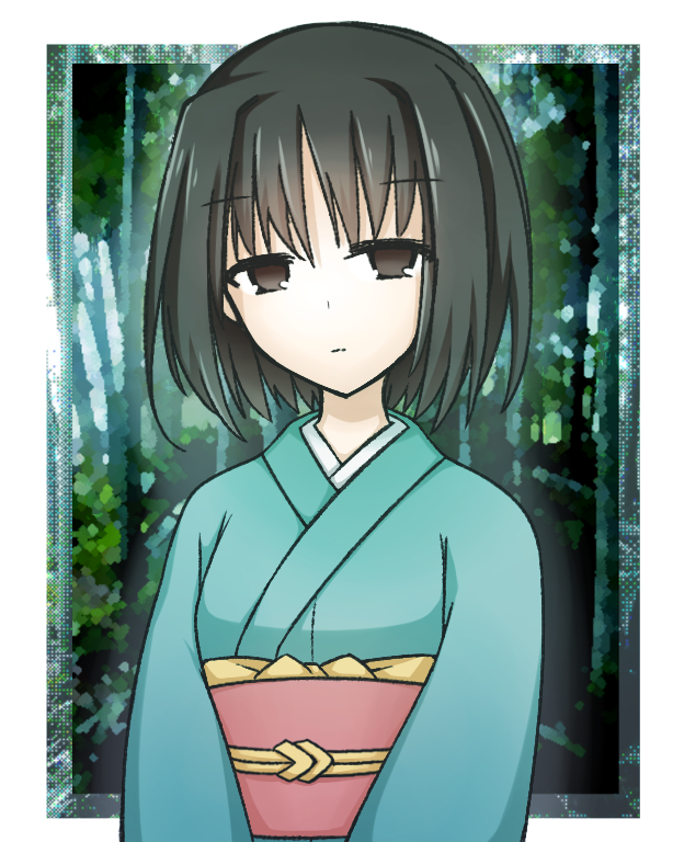 ryougi shiki (kara no kyoukai) drawn by ohitashi_netsurou