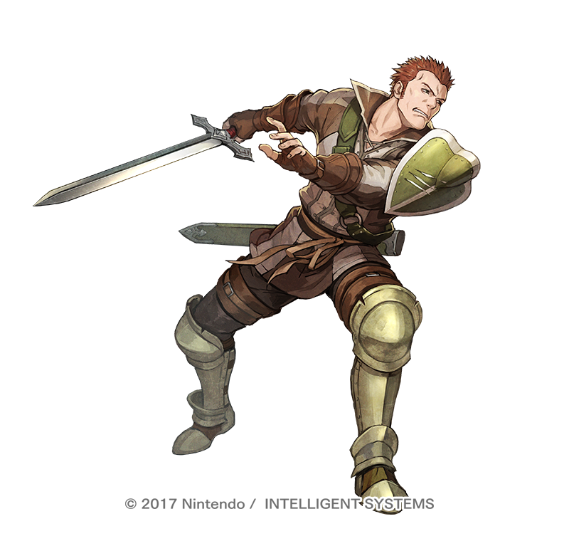 gregor (fire emblem and 2 more) drawn by nijihayashi