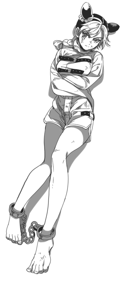 kujo jolyne (jojo no kimyou na bouken and 1 more) drawn by inzup
