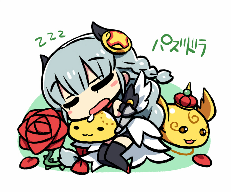 valkyrie, light valkyrie, and shynee (puzzle & dragons) drawn by chan_co
