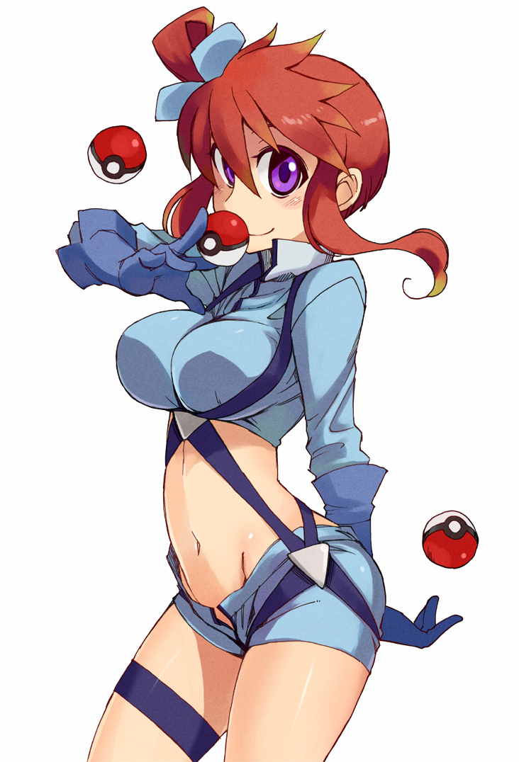 skyla (pokemon and 1 more) drawn by kusanagi_tonbo