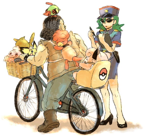 eevee, pichu, clefairy, natu, igglybuff, and 3 more (pokemon and 2 more) drawn by yapo_(mess)