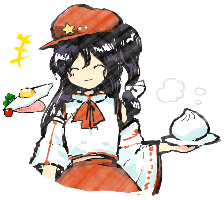 label girl (touhou and 1 more) drawn by kaigen_1025