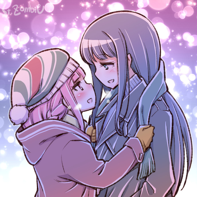 tamaki iroha and nanami yachiyo (mahou shoujo madoka magica and 1 more) drawn by studiozombie