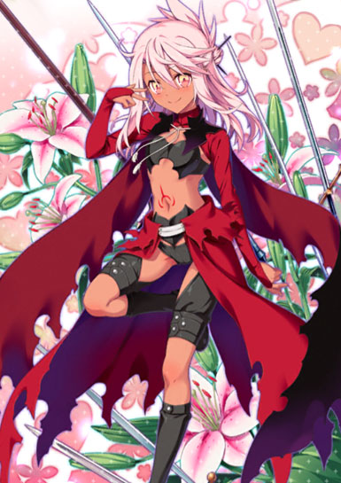 chloe von einzbern (fate and 1 more) drawn by hiroyama_hiroshi