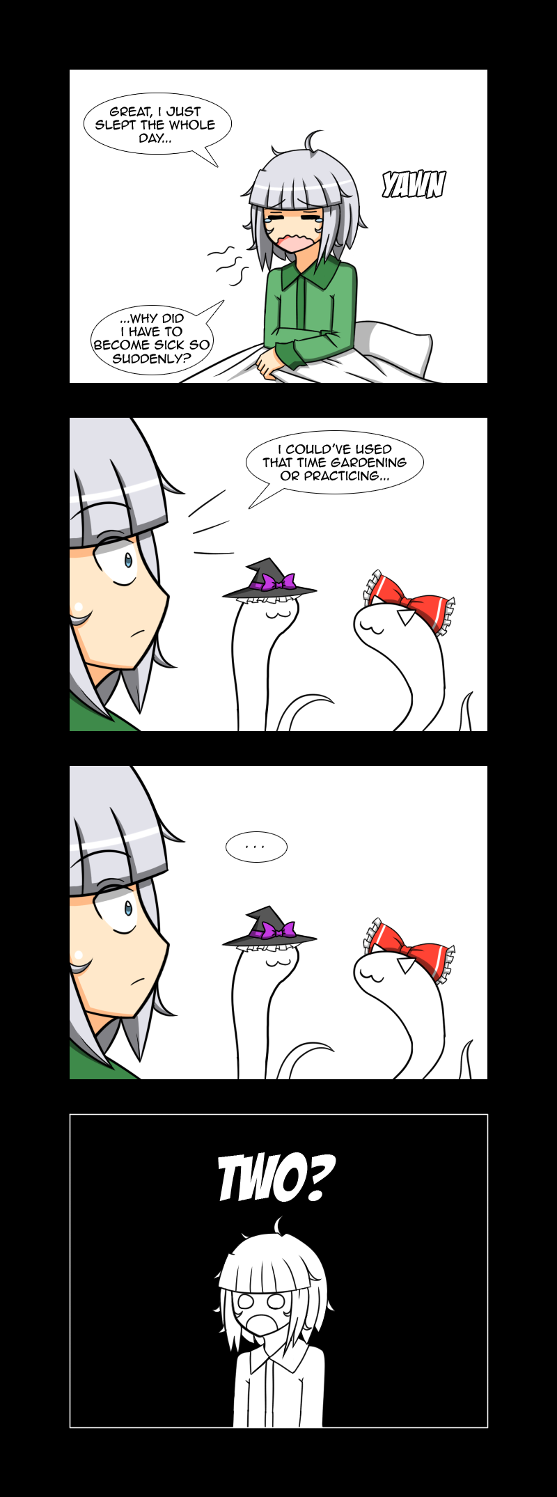hakurei reimu, kirisame marisa, and konpaku youmu (touhou) drawn by lunarisaileron