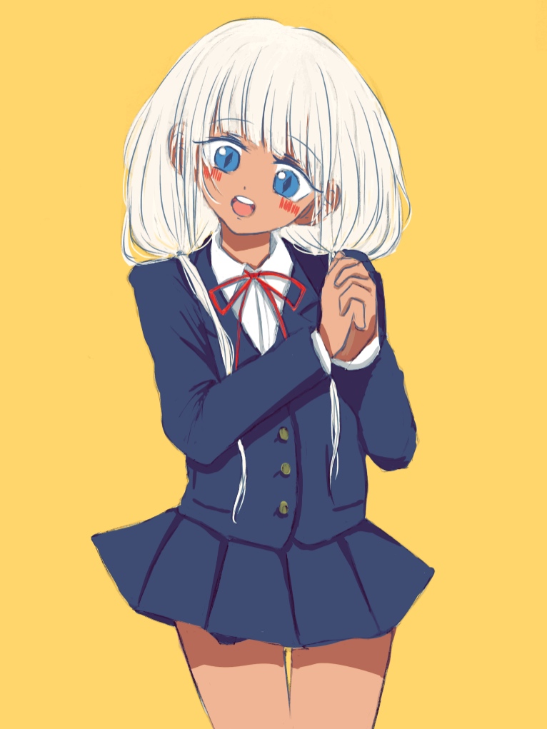 yonaga angie (danganronpa and 1 more) drawn by sasa_(xagr7323)