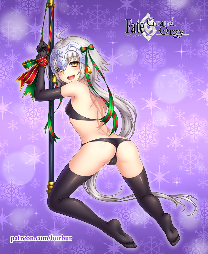 jeanne d'arc alter santa lily (fate and 1 more) drawn by burbur
