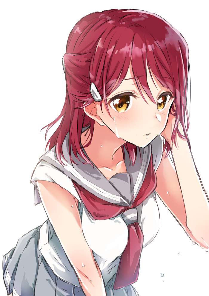 sakurauchi riko (love live! and 1 more) drawn by sahara_(charlotte)