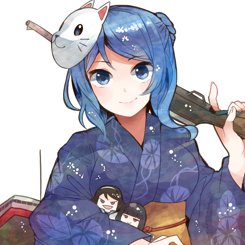 urakaze, isokaze, and tanikaze (kantai collection) drawn by itomugi-kun