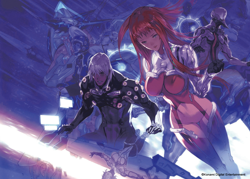 ken marinaris, jehuty, dingo egret, leo stenbuck, viola guines, and 2 more (zone of the enders and 1 more) drawn by masao_tsubasa