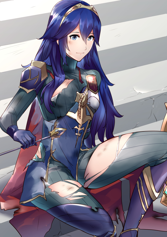 lucina (fire emblem and 2 more) drawn by ameno_(a_meno0)