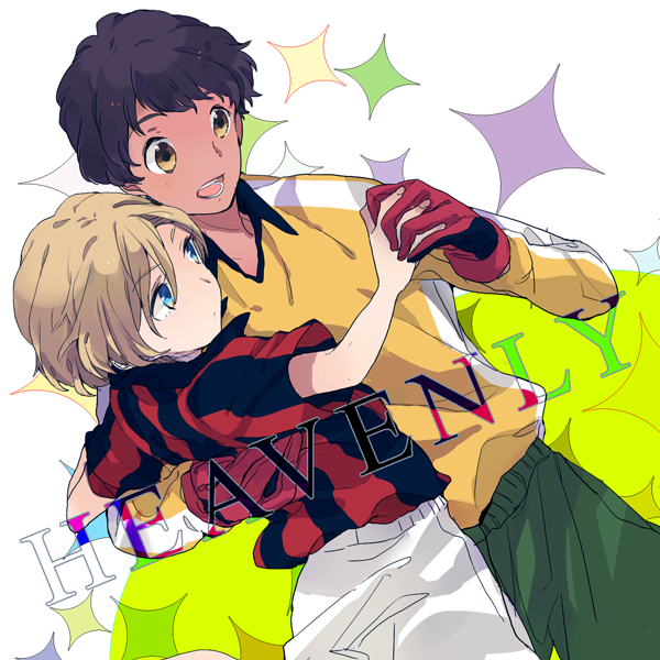 aoto gonzales takuma and sugiyama tagi (ginga e kickoff!!) drawn by camelot