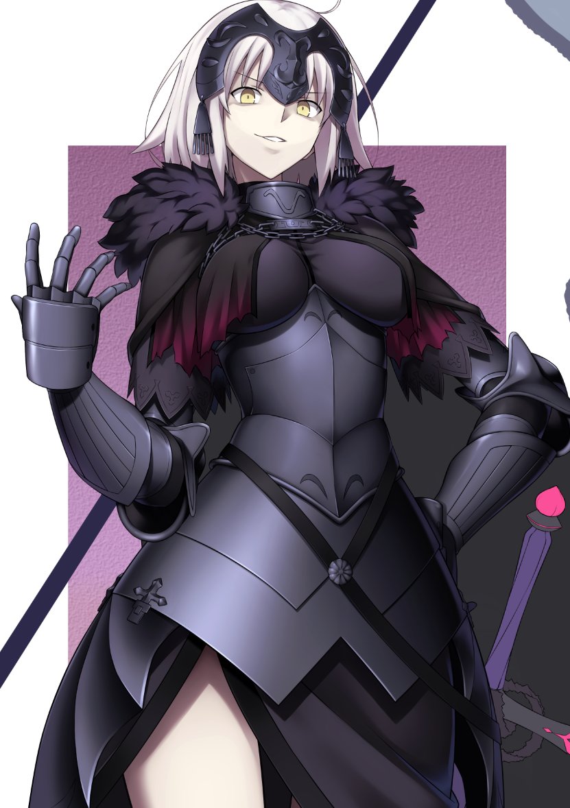 jeanne d'arc alter (fate and 1 more) drawn by takahan