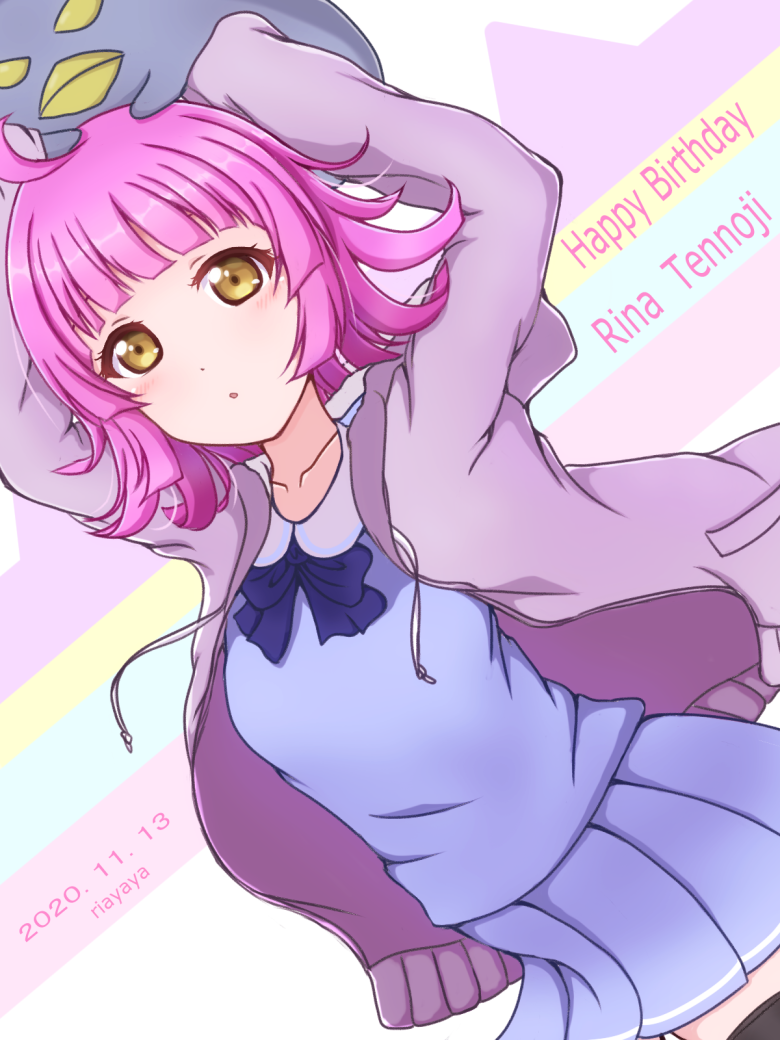 tennoji rina (love live! and 1 more) drawn by riayaya