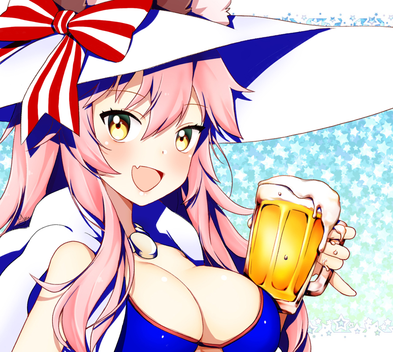 tamamo and tamamo no mae (fate and 1 more) drawn by moi_(latte_art)
