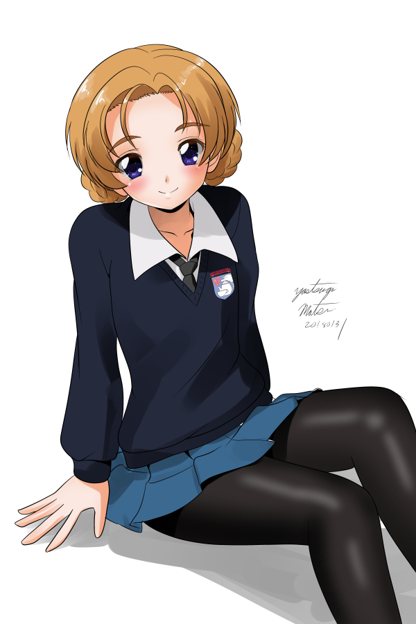 orange pekoe (girls und panzer) drawn by matsui_yasutsugu