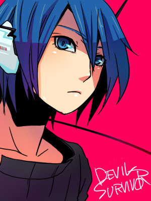 protagonist (devil survivor and 1 more) drawn by kanaya_(kanaya07)