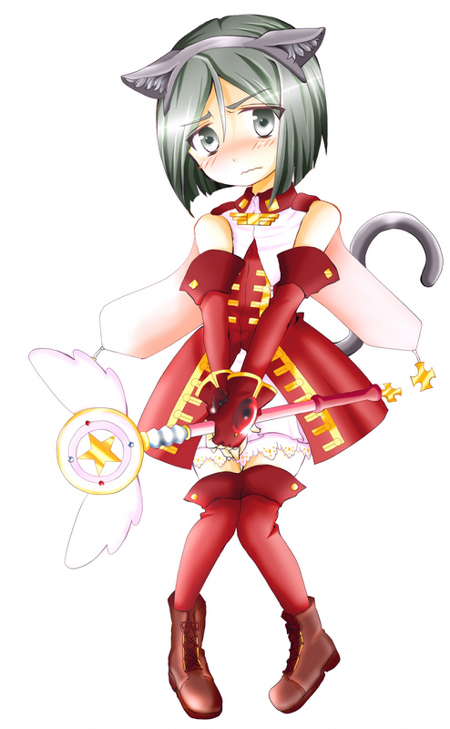 tohsaka rin, waver velvet, and kaleido ruby (fate and 2 more) drawn by syou61k