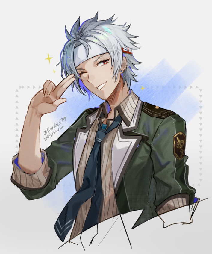 crow armbrust (eiyuu densetsu and 2 more) drawn by saymel679