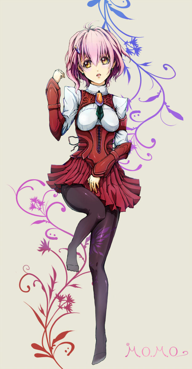 momo mizrahi (xenosaga and 1 more) drawn by pote_(crown)