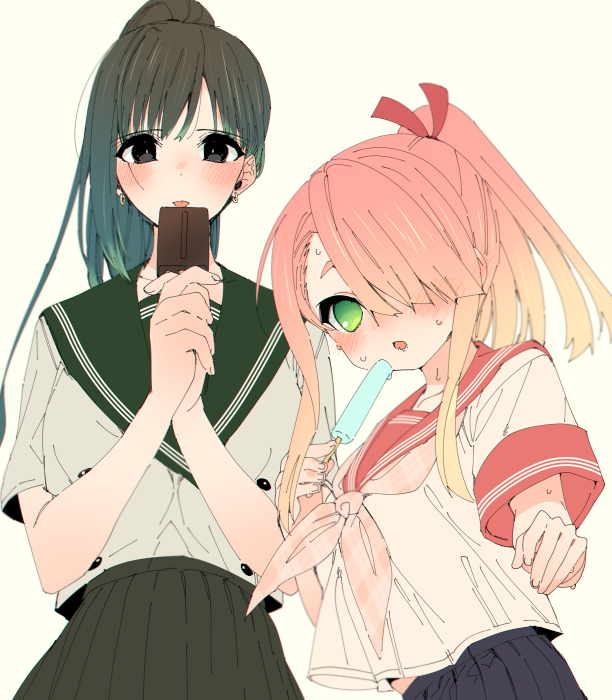 yuki and hikage naka (kimi wa meido-sama) drawn by shotan