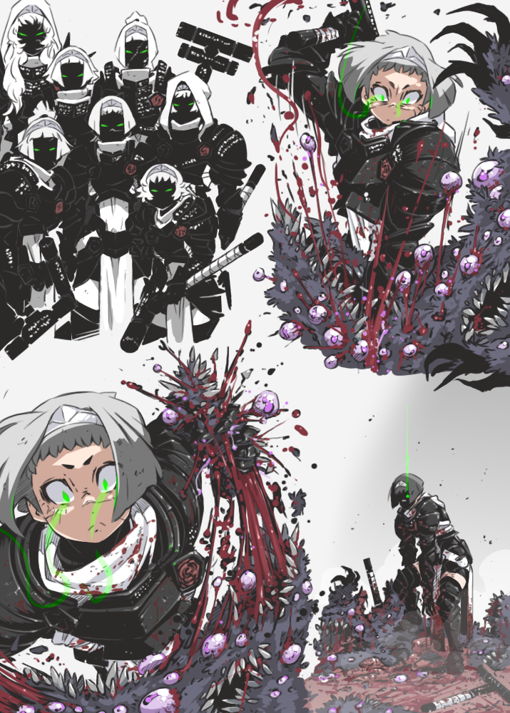 original and 1 more drawn by hushabye
