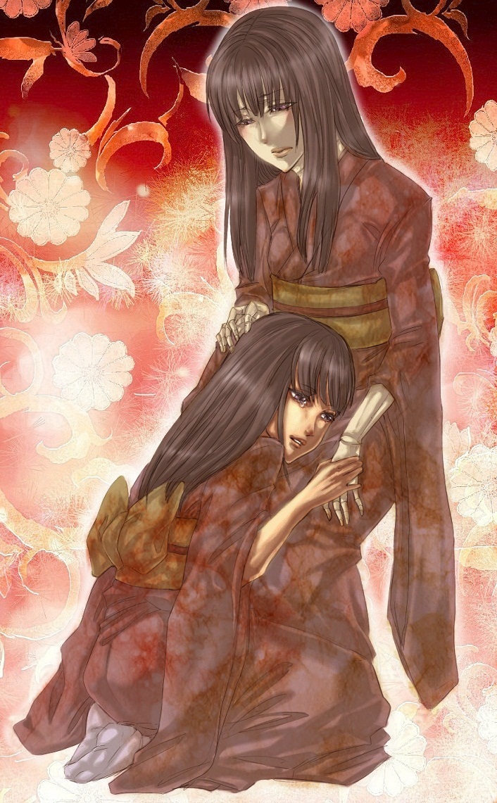 kiryuu akane and kiryuu azami (fatal frame and 1 more) drawn by asura24