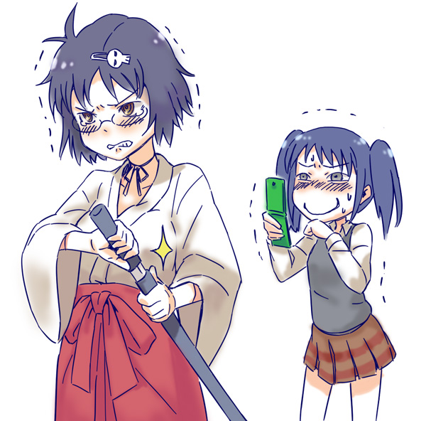 urushibara luka, ikushima, yanagin, and kobayashi yuu (steins;gate and 1 more) drawn by konjoe