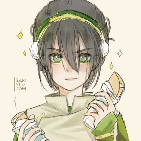 toph beifong (avatar legends and 1 more) drawn by ranmvdom