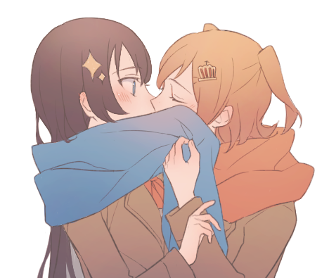 aijou karen and kagura hikari (shoujo kageki revue starlight) drawn by ph_(ph200010)