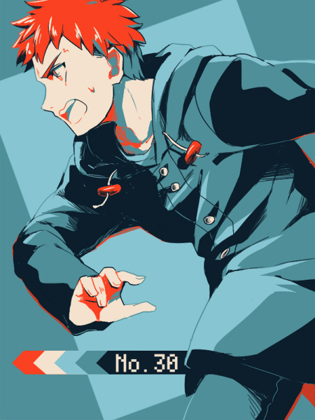 emiya shirou (fate and 1 more) drawn by ruchi