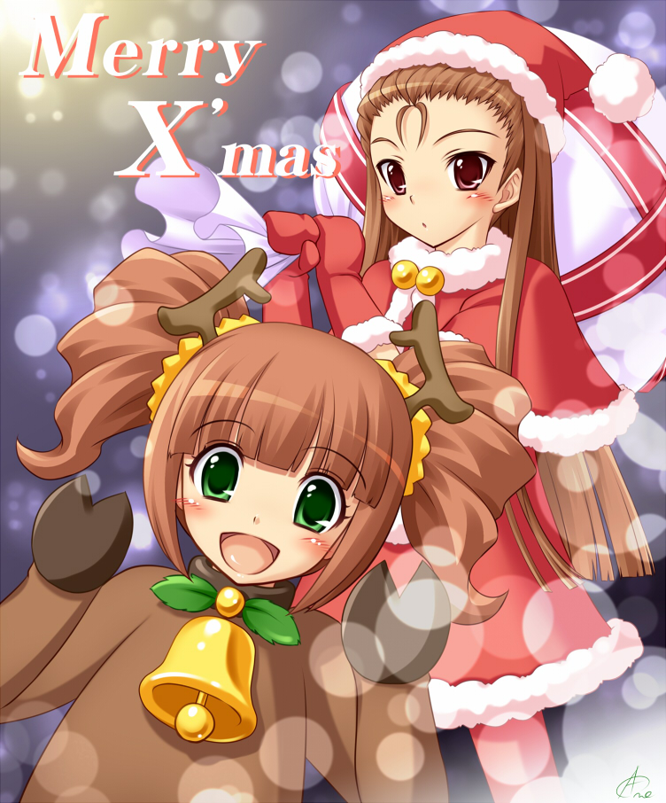 minase iori and takatsuki yayoi (idolmaster) drawn by amane_(funfun)