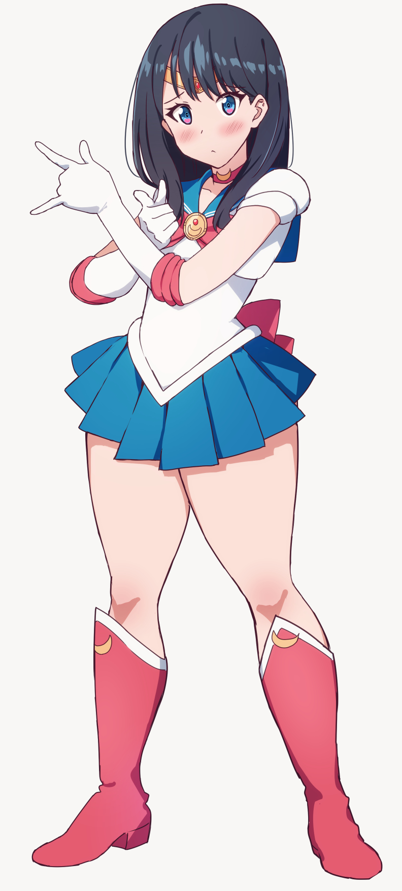 sailor moon and takarada rikka (bishoujo senshi sailor moon and 2 more) drawn by arigiep