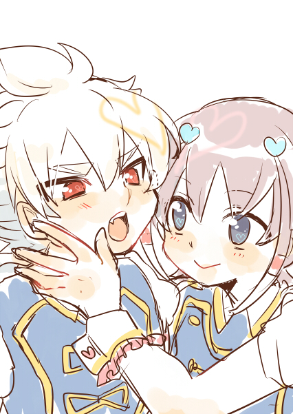 hakuryuu and shuu (inazuma eleven and 1 more) drawn by tobi_(one)