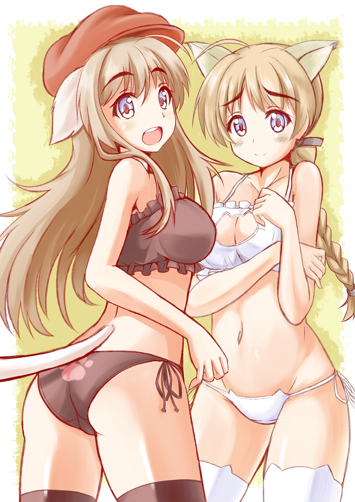 lynette bishop and wilma bishop (world witches series and 2 more) drawn by re:d_(red_liquid)