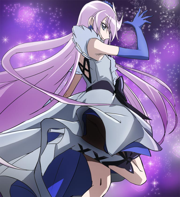 tsukikage yuri and cure moonlight (precure and 1 more) drawn by haruyama_kazunori