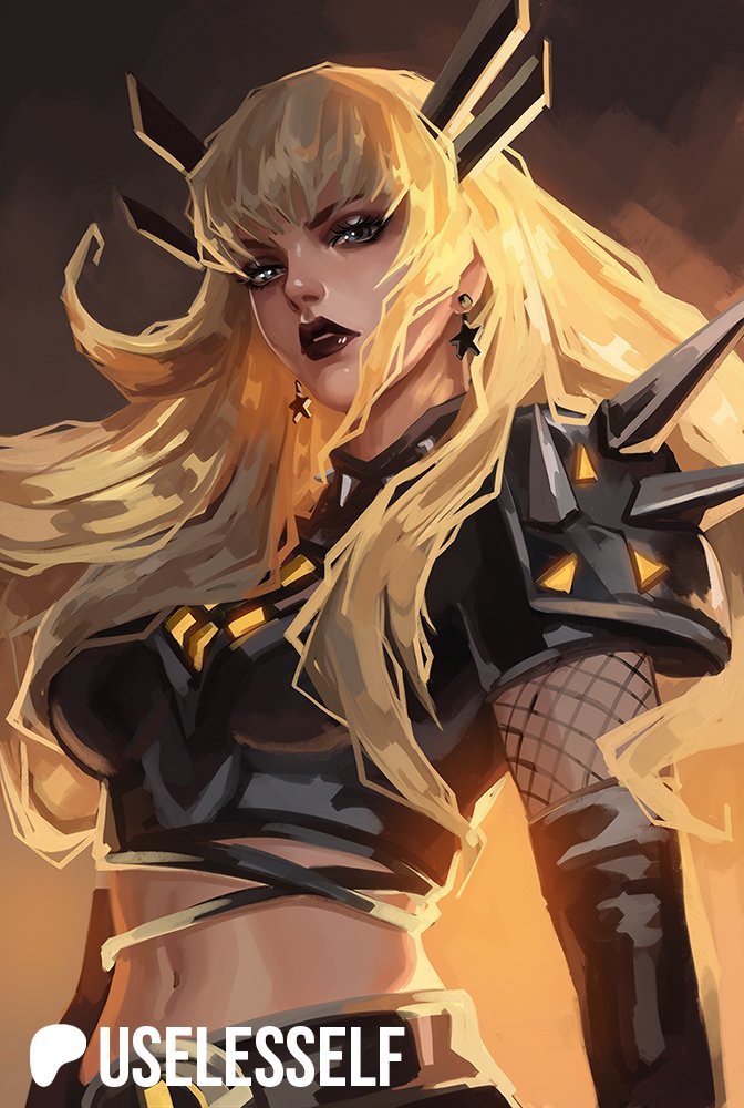 magik (marvel and 2 more) drawn by useless_elf