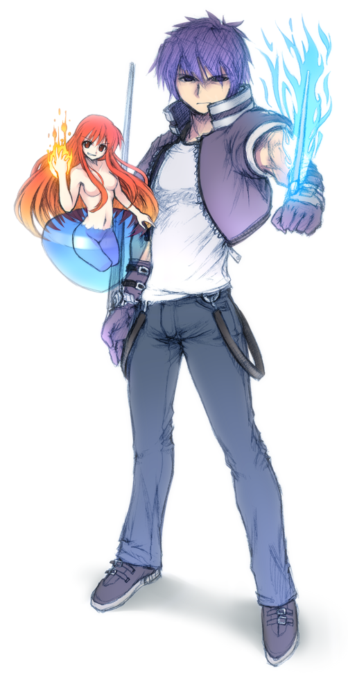 dead liar and tobari-maru (hellsinker) drawn by ebizome