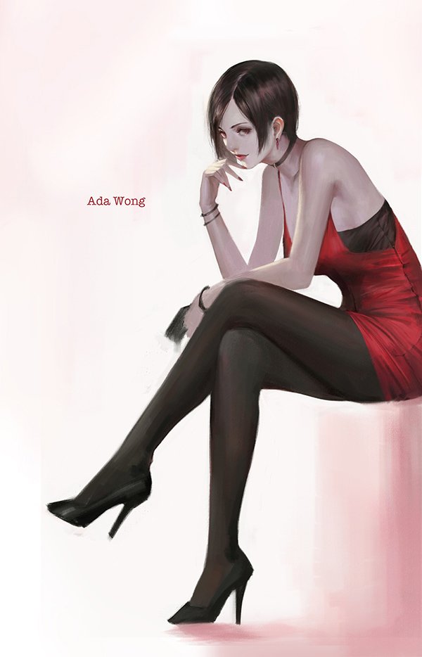 ada wong (resident evil and 1 more) drawn by phamoz