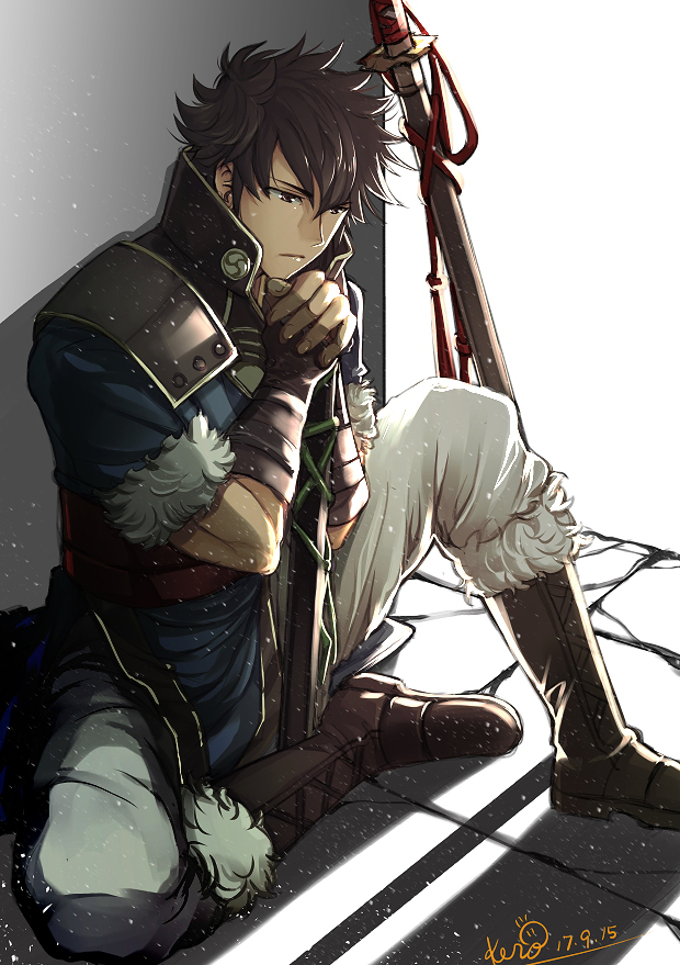lon'qu (fire emblem and 1 more) drawn by kero_sweet
