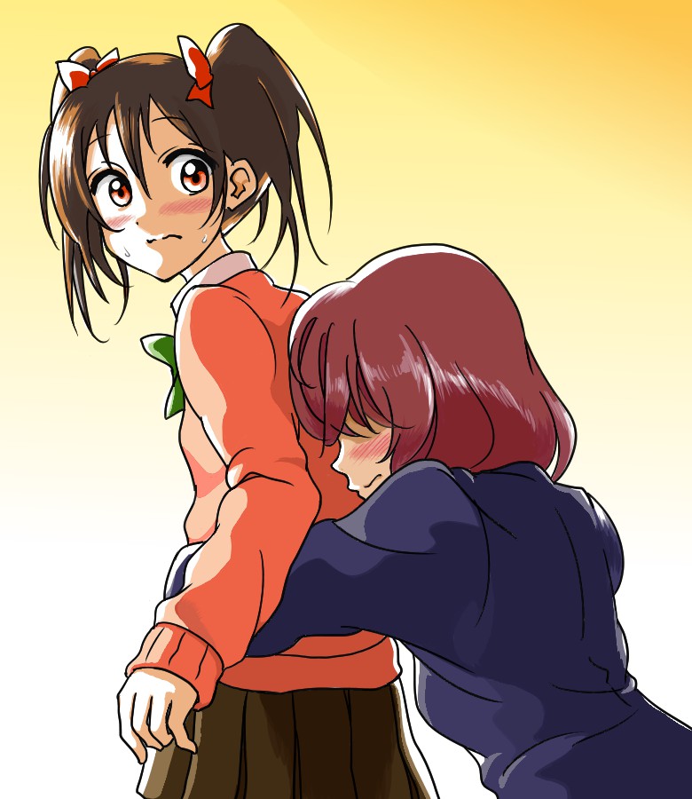 nishikino maki and yazawa nico (love live! and 1 more) drawn by tetopetesone